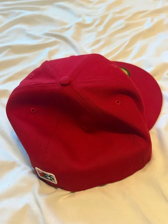 New Era Red St. Louis Cardinals 59FIFTY Fitted Cap - Picture 3 of 5